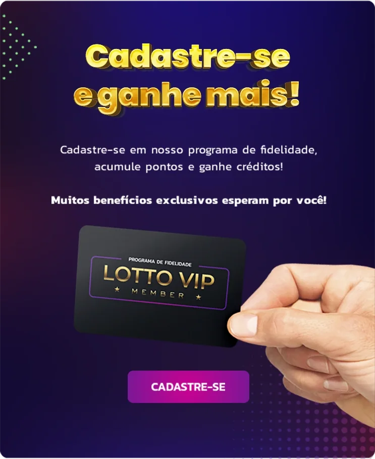 Lotto VIP Members — programa de fidelidade